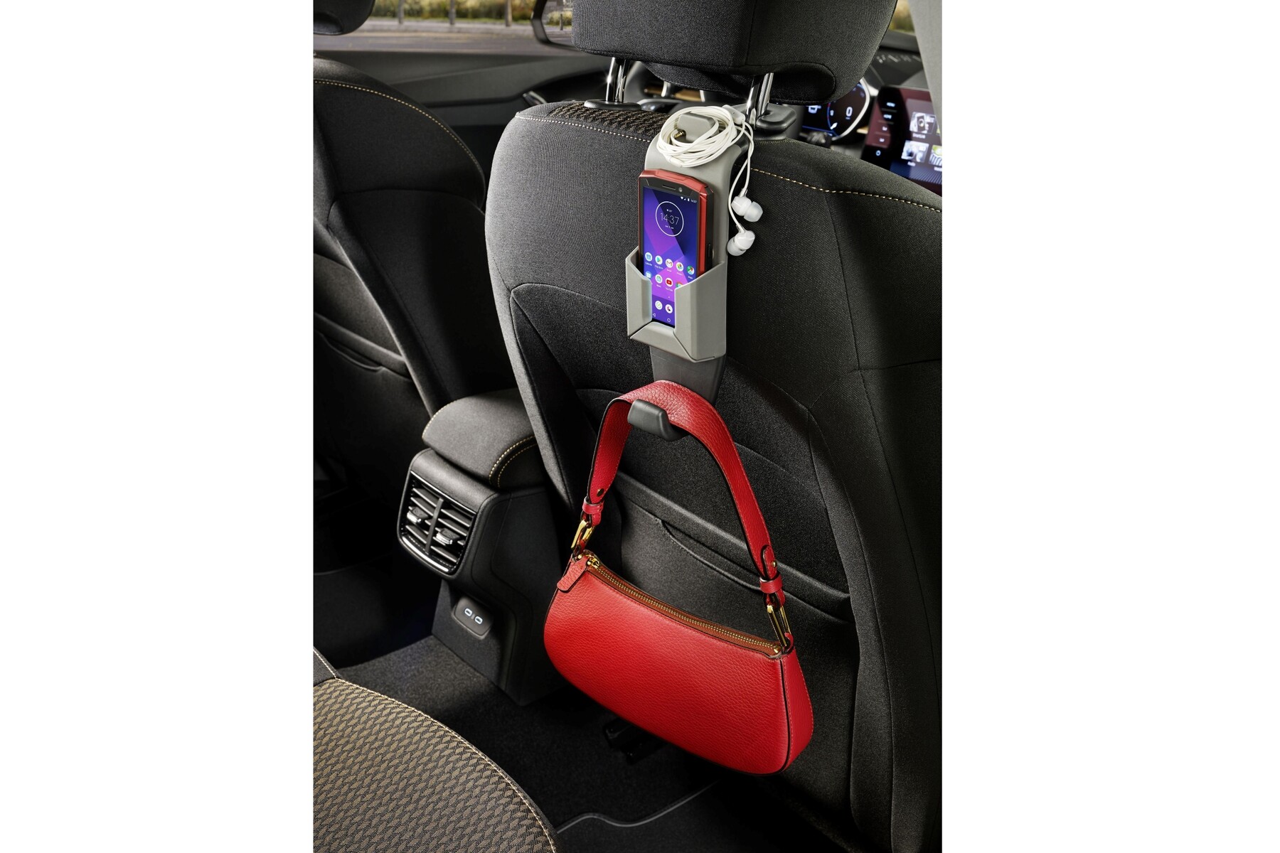 Škoda Halterung für Handtasche und Smartphone