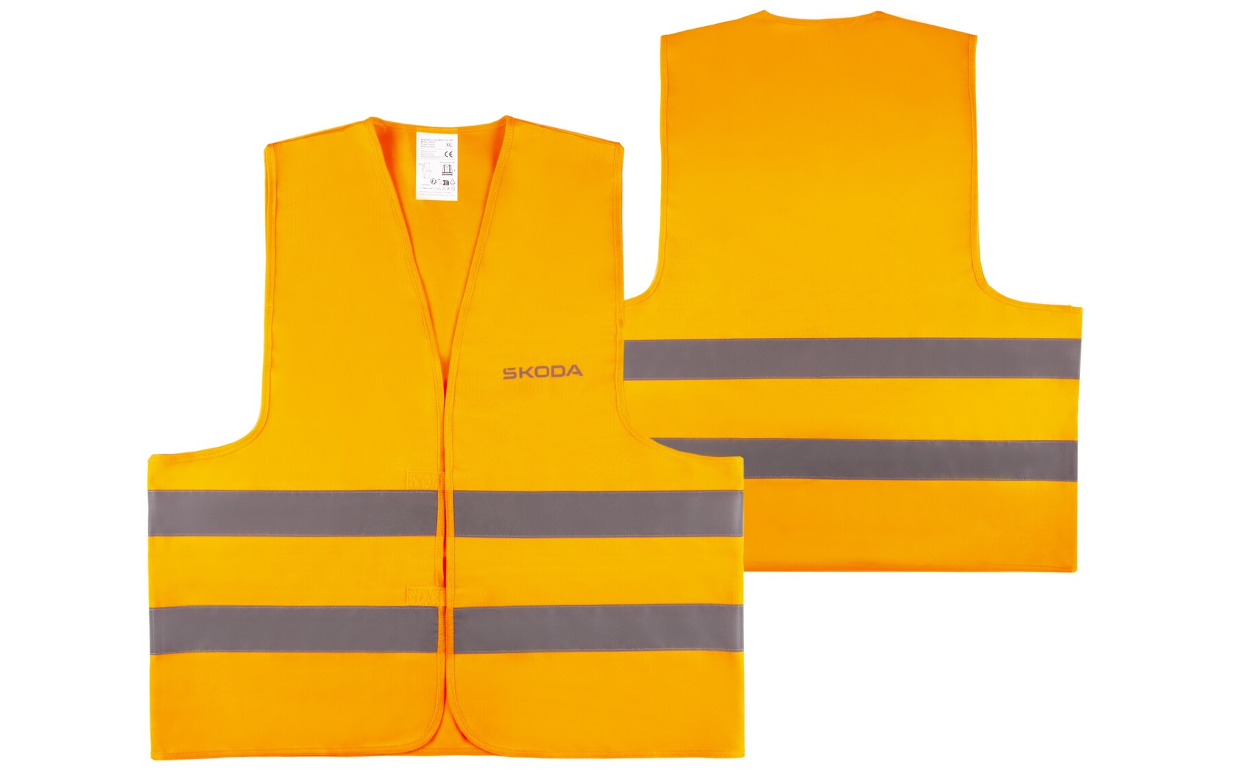 Škoda Warnweste, orange